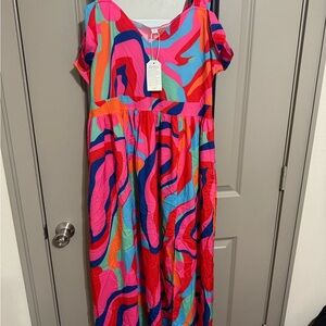 Vibrant Multicolor Kids Dress